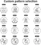 Custom Embosser Stamp - Personalized Book Embosser for Book Lovers, Readers, Home, Office & Library Collections (Letter-14)