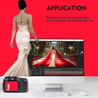 Red Photography Backdrop for Photoshoot, Photo Backdrop Curtain, Perfect Red Backdrops for Party Portrait Photoshoots Video Studio 10FTx20FT