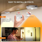 RGB Puck Lights with Remote Control, 2000mAh Rechargeable Stick on Led Lights, 9 Colors & 2 Dynamic, Tap Light with Timing,Under Cabinet Lighting for Closet,Kitchen,Cabinet,Shelf(Silver, 5 Pack)