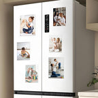 Magnetic Picture Frames for Refrigerator 8x10 Inch, Magnetic Photo Holders for Fridge, 6 Pack Acrylic Magnetic Picture Frame for Displaying Frames,Children Artworks