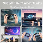 RG34XX Retro Handheld Game Consoles RG34XX Classic Retro Gaming Console 32+64G Card Preloaded Games 5000+ rg34xx Portable Gaming Console Linux 64-bit 3500mAh Battery WiFi Bluetooth HD and TV Output Black
