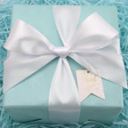 White Solid Satin Ribbon 2 Inch 25 Yards Solid Polyester Fabric Ribbon for Gift Wrapping Wedding Christmas Baby Shower Birthday Party Decoration Handmade Immortal Flower Craft