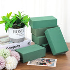Marsui 30Pcs Floral Foam Blocks Dry and Wet Florist Foam Brick Flower Arrangements Supplies for Fresh and Artificial Flowers Craft Plant Filler Decoration, Green(3.2 x 5.5 x 1.8 Inch)
