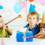 Koogel 100PCS Party Blowers for Kids, Noisemaker Toys Party Whistles Birtthday Blow Horns for Family Gatherings, Kids Birthday