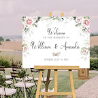 Welcome To Our Rustic Wedding Decor - Entrance & Shower Signs