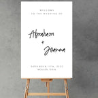 Wedding Welcome Sign, Wedding Welcome, Calligraphy Welcome sign