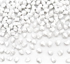 White Vase Fillers for Home Decor, Fake Crushed Ice Cubes, Vase Fillers, 150 pcs Reusable Fake ice Cubes for Photography Accessories Props Decoration for Wedding