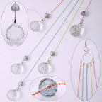 Crystals Ball Prisms Suncatcher Hanging Ornament Rainbow Maker for Home,Garden Decoration