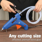 5 Rolls Hot Glue Sticks, Full Size 3 FT Long x 0.43" Diameter Glue Sticks for Glue Gun, Widely Used in Wood, Metal, Glass, Plastic, and More