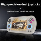 RG40XX H Handheld Game Console rg40xxh Retro Gaming Console 4.0'' IPS Screen with 64G TF Card Pre-Installed Games Linux 64-bit System RG 40XX H Supports 5G WiFi Bluetooth HDMI and TV Output RG40XX