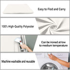 Ivory Portrait Backdrop 8x10ft Zoom Meeting Photo Studio Shooting Props