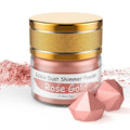 Jelife Rose Gold Edible Luster Dust - 5 Grams Food Grade Cake Dust Shimmer Powdered, Edible Metallic Powder Food Coloring for Cake Decorating, Chocolates, Fondant, Drinks, Painting & More, Vegan