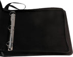 Ursae Minoris 3 D-Ring Large Format Zipper Binder for Up to 600 Sports/Trading Cards - Burgundy