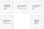Five Star Funny White Cocktail Napkins, 50 Luxury Cotton Disposable Cocktail Party Napkins with Witty Bar Quotes, 4.5" x 4.5" for Home Bars, Game Nights, Beverages, Birthdays, Weddings & Holidays