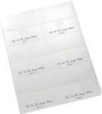 Linked Hearts Printable Place Cards, Ivory (Choose Color), Set of 150 (25 Sheets), Laser & Inkjet Printers - Wedding, Party, Dinner, and Special Events - Made in the USA