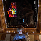 Let The Good Times Roll Neon Sign Good Times Sign Neon Light for Wedding Decor Colorful Words Led Light Sign for Bedroom Bar Party Wall Decor Dimmable 16.5 * 10.6 In Neon Sign