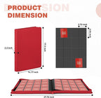 Premium Card Binder 16 Pocket,Trading Card Binder Holds up to 1000+Cards Sturdy Card Collection Album, Card Holder Folders for MTG, TCG, Game Cards & Sports Cards
