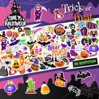 120 Pcs Halloween Stickers, Halloween Stickers for Kids, Kids Halloween Party Favors Classroom Crafts, Decorations, Gifts, Halloween Party Supplies