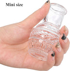 Tebery 20 Pack Glass Bud Vases, Clear Small Flower Vase for Centerpieces, Vintage Mini Glass Vase Set Bulk for Table Wedding Home Party Decoration