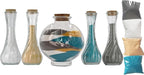 CHENGXINWENHUA Unity Sand Ceremony Set for Wedding Handmade Decorative Jars (4vase)