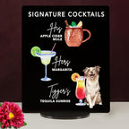Pet Signature Drink Wedding Signs