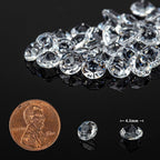 FUTUREPLUSX Fake Diamonds, 10000 PCS Mini Clear Diamonds Decoration Acrylic Crystal Vase Fillers Table Scatter Confetti Gems for Wedding Bridal Shower Birthdays Graduation Party Home Decor