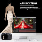 Black Photo Backdrop for Photoshoot, Photo Backdrop Curtain, Black Backdrops for Party Portrait Photoshoots Video Studio 6x9ft