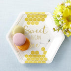 Kate Aspen Sweet as Can Bee 62 Piece Party Tableware Set (16 Guests)