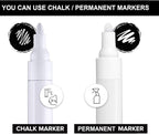 10 Pack Mini Chalkboard Table Tent Signs 4x3 – Reusable Food Labels for Buffet Party & Wedding – Plastic Display Chalk Board Tags for Catering & Event Displays