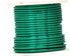 Mandala Crafts 12 Gauge Anodized Aluminum Craft Wire for Jewelry Making - 276 FT Colored Flexible Silver Copper True Blue Black Red Kelly Green Wire - Bendable for Bonsai Armature Crafting Sculpting