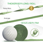PartyWoo Crepe Paper Streamers 4 Rolls 328ft, Pack of Crepe Paper Kiwi Green Party Streamers, Crepe Paper for Birthday Decorations, Party Decorations, Baby Shower Decorations (1.8 in x 82 Ft/Roll)