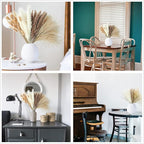 123 PCS Dried Flower Bouquet – Pampas Grass, Floral Decor for Home, Wedding, and Boho Style | Perfect for Vases, Fall, Spring, Summer, and Winter Arrangements