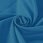 132 inch Round Tablecloth Washable Polyester Table Cloth Decorative Table Cover for Wedding Party Dining Banquet（132 inch, Mediterranean Blue）