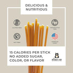 The Honey Jar Plain Honey Sticks - Pure Honey Straws For Tea, Coffee, or a Healthy Treat - One Teaspoon of Flavored Honey Per Stick - Made In The USA with Real Honey - (50 Count)
