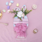 Ribbli Pink Burlap Valentine's Day Wired Ribbon,1-1/2 Inch x 10 Yard,Easter Wired Edge Ribbon for Big Bow,Wreath,Tree Decoration,Outdoor Decoration