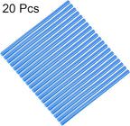 uxcell 20pcs Hot Glue Sticks for Glue Gun 7/16-inch x 10-inch Mini Hot Melt Adhesive Glue Stick Blue