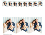 Andaz Press Bulk Photo Personalized Gift and Party Favors Collection, Hanging Pennant Party Banner with String, Custom Photo, 18 pennants, Approx 6 feet long, 1-Pack