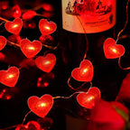 pozzolanas 2 Pack Led Fairy Lights Battery Operated String Lights, 7 ft 20 LED Waterproof Firefly Light on Silver Wire for Home Party Wedding Christmas Decorations