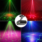 DJ Disco Ball Party Lights with Sound-Activated Remote, Durable ABS RGB LED Strobe Stage Lighting, Light Projector for Xmas/Rave/Club/Bar/Home Room Decoration, Gift for Birthday and Fetivals