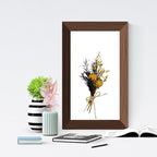 CROISSANT Mini Dried Flower Bouquet 12PCS, Mixed Natural Dried Flowers Bundles, Suitable for Handmade DIY Greeting Card Decoration, Multi-Purpose Craft Flowers