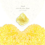 1000Pieces Rose Petals, Artificial Flower Petals Fake Rose Petals for Romantic Night,Wedding,Proposal Anniversary Flower Decorations (Yellow)