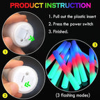 105 Pcs Foam Glow Sticks Bulk, LED Light Up Foam Sticks, Glow in the Dark Party Supplies for Wedding Halloween Birthday Christmas Rave Party Favors 3 Flash Modes