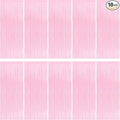 10 Pack Pink Foil Curtain Backdrop 3.2ft x 8.2ft Macaron Tinsel Foil Fringe Curtains Streamer Photo Booth Backdrop for Birthday Party Baby Shower Engagement Wedding Holiday Decoration (Macaron Pink)