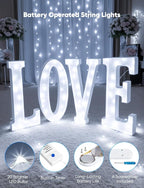 Minetom 12 Pack Fairy Lights Battery Operated String Lights, 8 Modes & Timer, 7ft 20LED White Waterproof Silver Wire Twinkle Lights, Firefly Starry Moon Lights for Mason Jars DIY Christmas Wedding