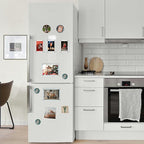 5 Pack-Polaroid Magnets for Refrigerator Acrylic Fridge Magnetic Frame 2.36 x 3.54 Inch Clear Picture Frames for-Polaroids-Fujifilm-instax Mini Film(5pcs Clear, 2.36x3.54 inch)