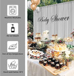 MYSKY HOME Light Grey Backdrop Curtains for Parties, Weddings, Stage - 5ft x 10ft, 2 Panels