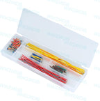 WWZMDiB 438 Pcs Electronics Breadboard Kit Beginner Starter Kit Compatible with Arduino,STM32,Raspberry Pi