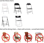 Peomeise Stretch Spandex Folding Chair Cover for Wedding Party Dining Banquet Event (Blush Pink,25pcs)