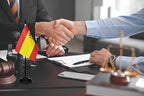 Spain Spanish Deluxe Desk Flag Set, Small Mini Miniature Spain Spanish Table Desktop Flags With Solid Pole, Black Base and Spear Top(2 Pack)