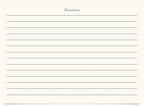Jot & Mark Recipe Cards 5x7 Inches Blank Double Sided, 50 Count (Modern Minimal) - Menu Cards